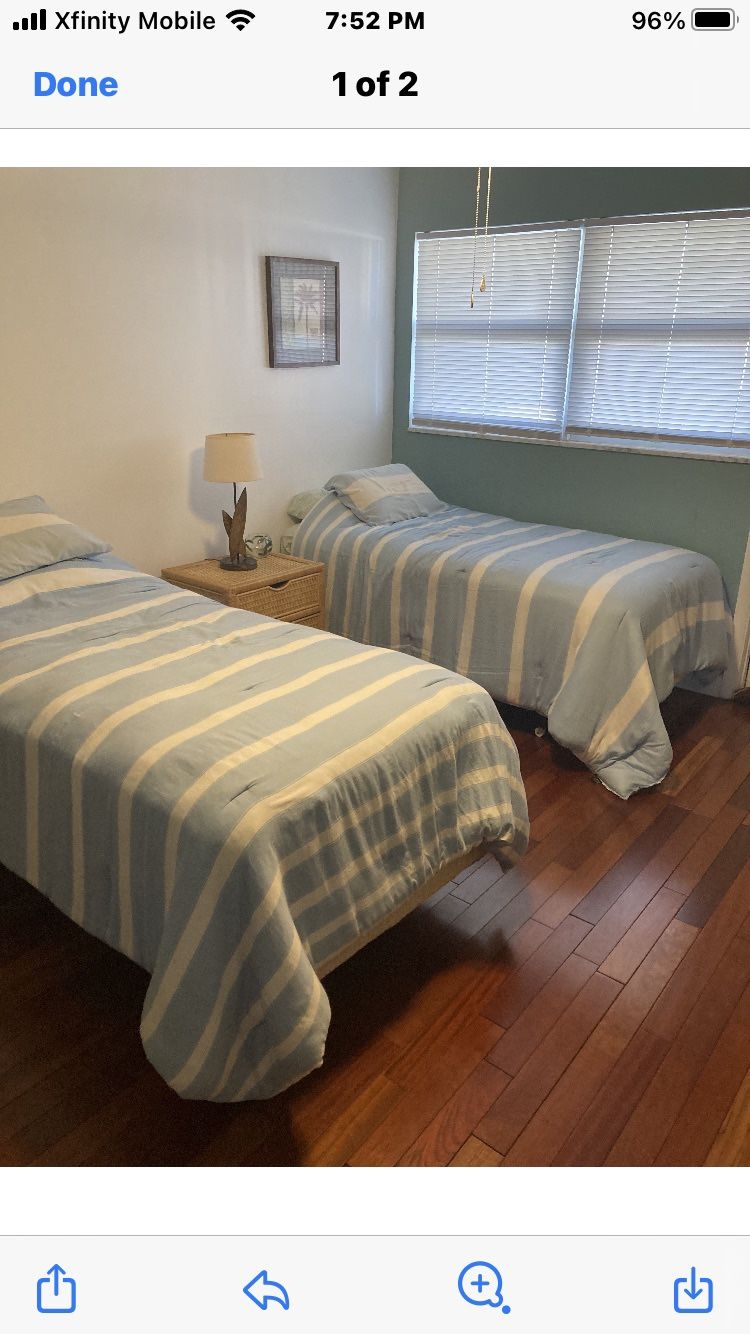 2twin Bed Frames/mattress for Sale in Hillsboro Beach, FL OfferUp