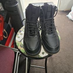 Nike Ebernon Mid Winter 'Black Gum' Men's Size 14 Excellent Condition 