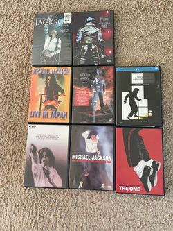Michael Jackson DVDs
