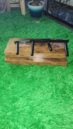 Two floating shelves