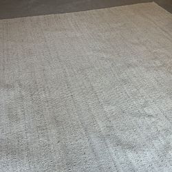 Large Jute Area Rug - 9ft x 12ft