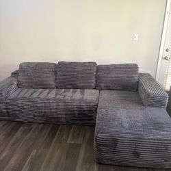 Cloud Sectional Couch With L-shape Chaise, No Assembly Required, Modern Modular Sofa With Deep Seat, Upholstered Couches For Living Room