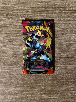 Single sealed Pitch Black Pokemon booster pack