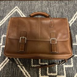 Coach Leather Laptop Bag