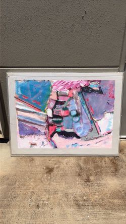 Vintage handmade painting