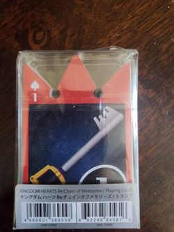 Kingdom hearts chain of memories playing cards