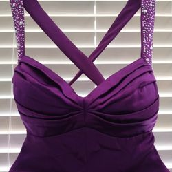 Cocktail Dress / Purple/ Size Small 
