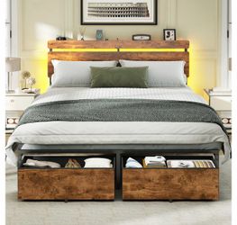 Queen sized bed frame