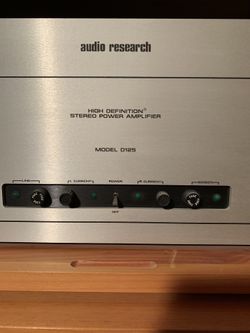Model D125 high definition stereo power amplifier