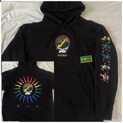 Nike Oregon Ducks Grateful Ducks Rainbow Spiral Hoodie