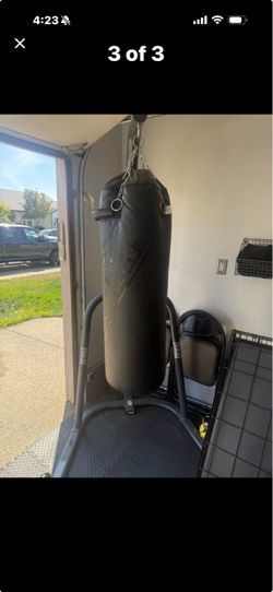 Punching bag with stand