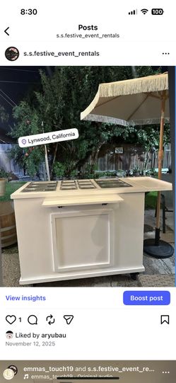 Snack Bar, Fruit Bar, Candy Cart, Antojitos, Mobile Cart, Charcuterie Bar