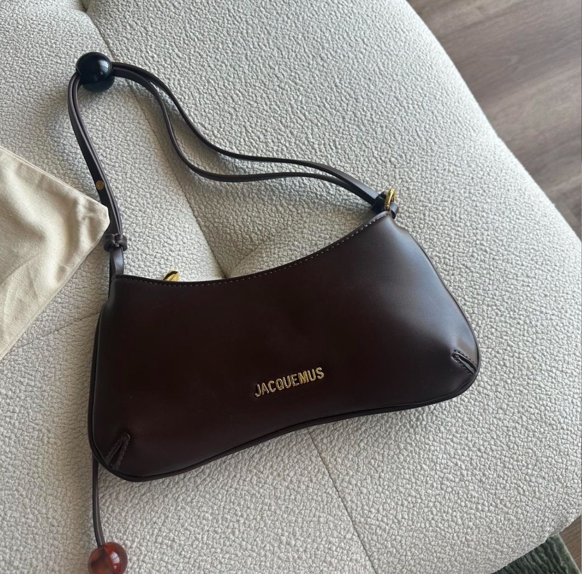 Jacquemus Le Bisou Perle Shoulder Bag