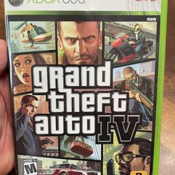 Grand Theft Auto IV 4 Xbox 360 Game