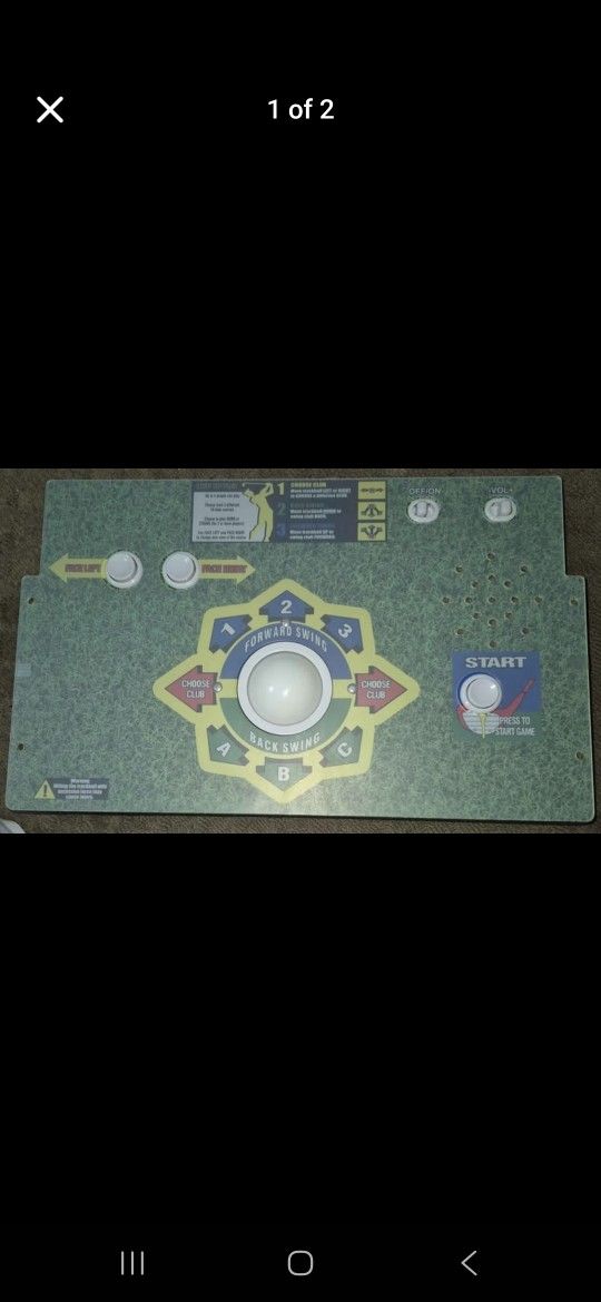 Arcade 1-UP - Golden Tee Classic Aracade Control Deck Replacement 