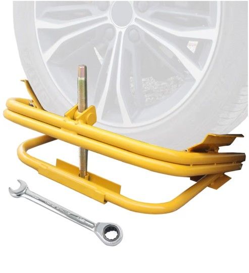 Trailer RV Tire Block and Leveler, Levelers Allows for Easy Leveling Without Blocks or Ramps, Automatically Adjust to Tire Size. Chock