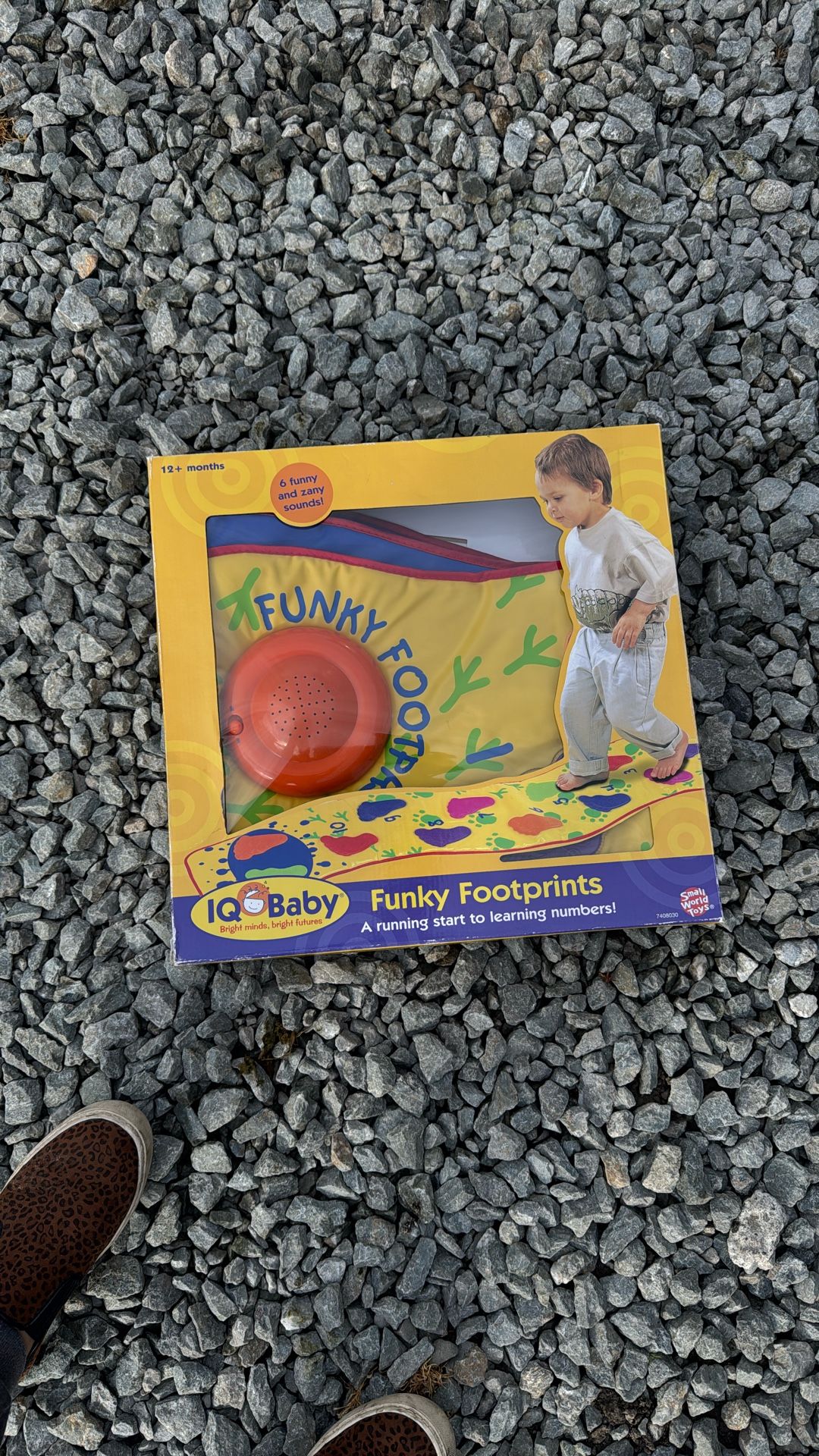 Kids Funky Footprints A Running Start To Learning Numbers
