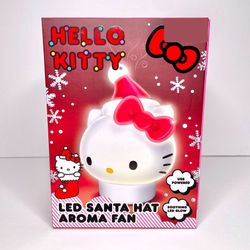 Hello Kitty LED Santa Hat Aroma Fan