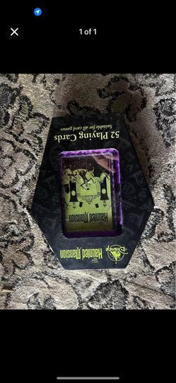 Disney Haunted Mansion Cards New 