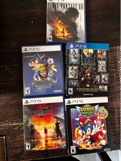 PlayStation games bundle (not sold separately) READ DESCRIPTION PLEASE