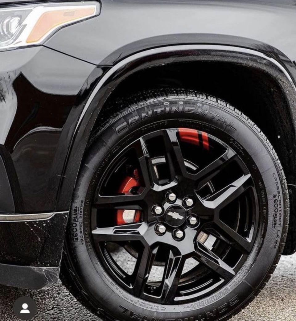 Doing Permanent Rim Blackout Coating And Caliper Painting