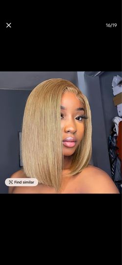 16inch honey blonde bob