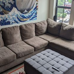 Large L-Shaped Couch