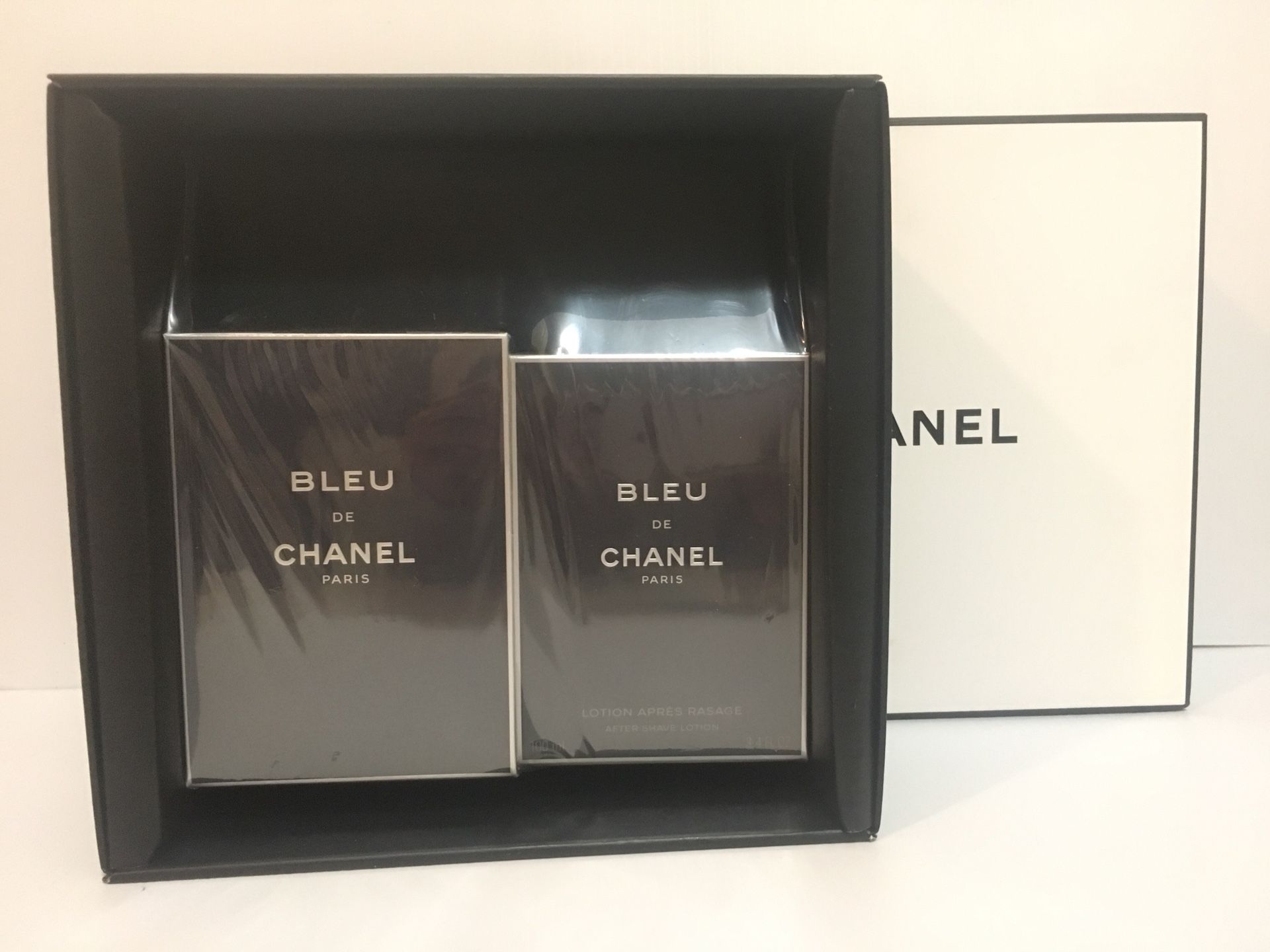 BLEU DE CHANEL 2 Pcs Gift Set PARFUM 3.4oz