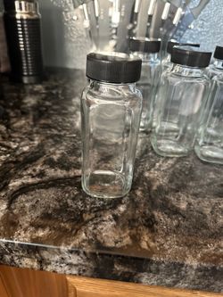 8 oz glass jars