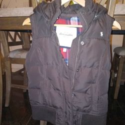 Abercrombie Puffy Kid Vest Size XL