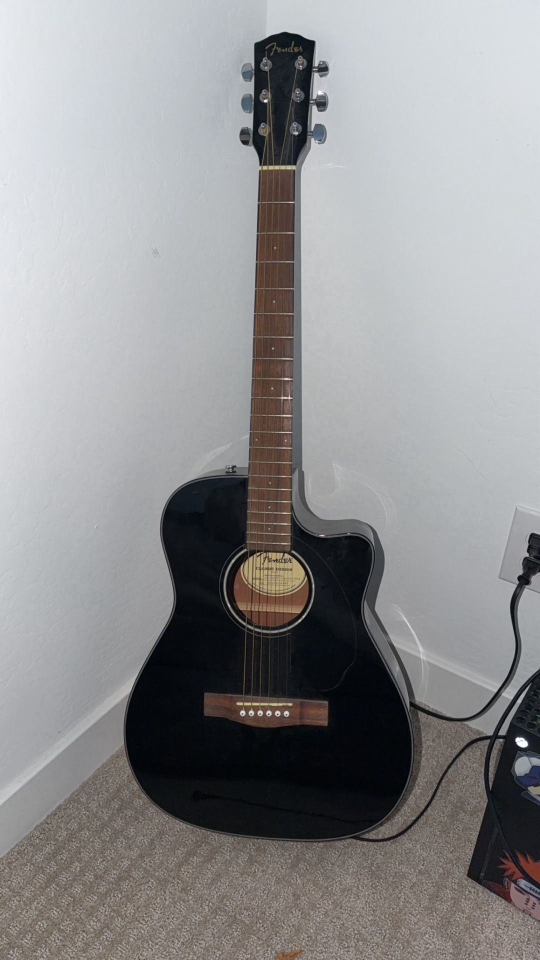 Fender acoustic guitar