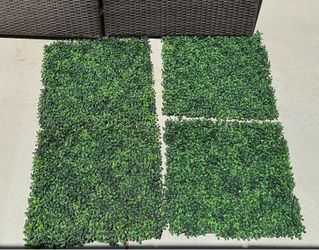 Faux Plant Squares 20” x 20” each