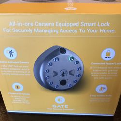 Wifi Lock With Camera And Two Way Audio From Gate