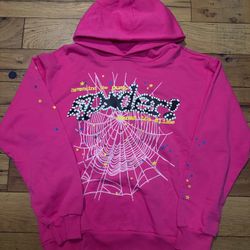 Pink Sp5der Hoodie