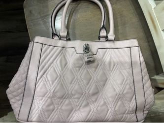 Guess quilted pink purse