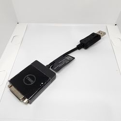 Dell DANARBC084 GENUINE Display Port Computer Output to DVI Adapter Dongle Cable