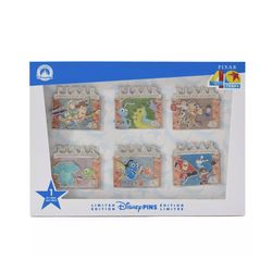 Disney Pixar Animated Studios Pin Set 1 Of 5