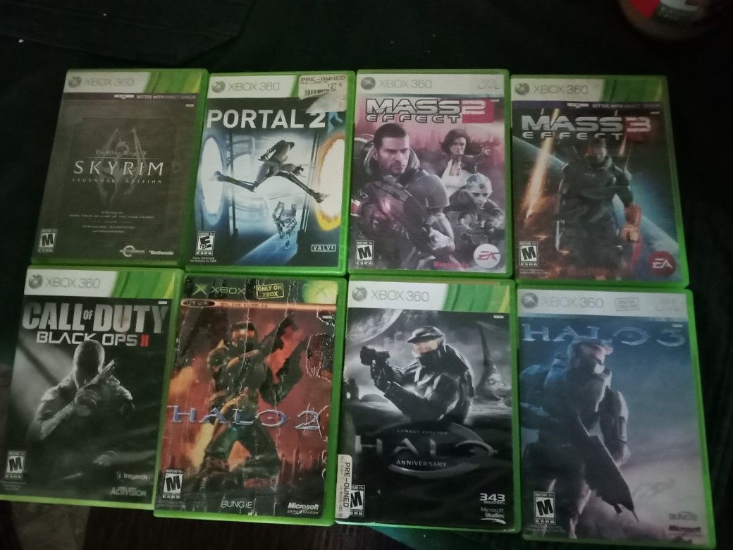 Xbox 360 Games $10 Each Or 3 For $25