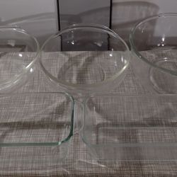5 Piece Glass Bowls & Loaf Dishes