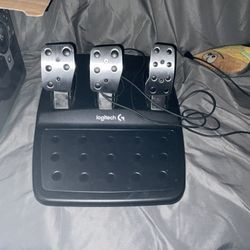 Logitech Steering Wheel And Pedals (accepting Offers)