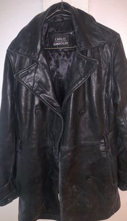 Genuine leather jacket men’s medium
