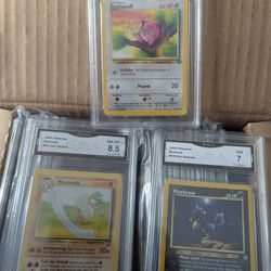 37 Graded Pokemon Cards 