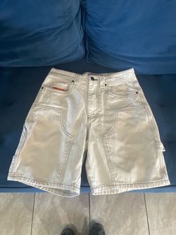 Empyre Men Shorts 30 White Carpenter Double Front Grunge Skater Y2k