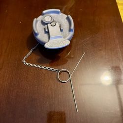 Vintage Peterbilt Fuel Tank Cap With Chain – Heavy Duty Diesel Truck Part