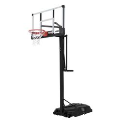 Mammoth 54-Inch Portable Basketball Hoop 90734 Tempered Glass Backboard