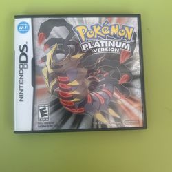 Pokemon platinum for Nintendo ds