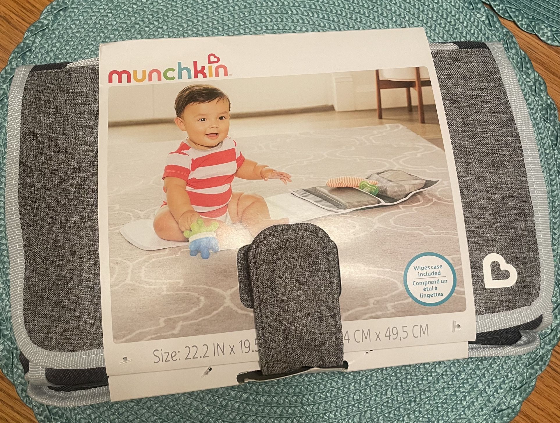 Portable Diaper Changing Pad& Nail Clippers