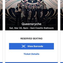 Queensrÿche Tickets
