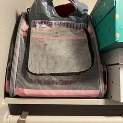 Pink Pet Backpack 