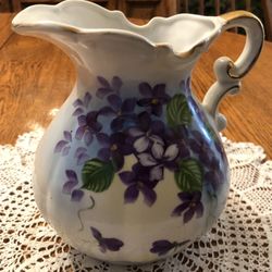 Beautiful vintage water pitcher